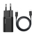 Baseus TZCCSUP-L01 mobiltelefon töltő Okostelefon Fekete AC, USB Gyorstöltés Beltéri