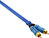 OEHLBACH D1C2701 audio kábel 1 M 2 x RCA Kék