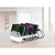 Manhattan USB-C laadstation met 10 poorten, USB-C-uitgang: 10 × 20 W, maximaal vermogen 200 W, netvoeding, inclusief US/EU/UK-adapters