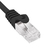 Phasak Cable de Red Cat.6 UTP Solido CCA Cat.6 UTP Negro 0.25M