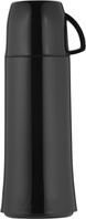 Helios Isolierflasche Elegance 0,75 l schwarz Kunststoff-Isolierflasche mit