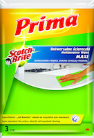 Ścierki uniwersalne PRIMA Maxi "Jak bawełna", 3szt., żółte