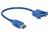 DELOCK USB3.0 Kabel A -> A Bu/Bu 0.25m Einbau