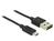 DELOCK USB Kabel A -> Micro-B St/St 2.00m schwarz Easy USB