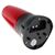 Moflash LEDD125, LED Blitz, Dauer Signalleuchte Rot, 24 V dc, Ø 98mm x 162mm