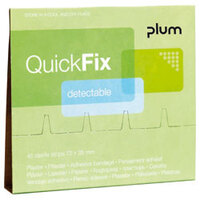 Plum QuickFix Detectable (45 Pflaster) Pflaster-Nachfüllpack á 45 Stück 45 Stück