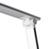 Unilux POPY LED-Schreibtischleuchte weiß, faltbar, dimmbar