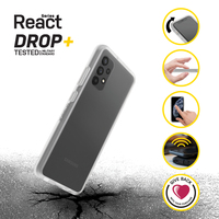 OtterBox React - Funda Protección mejorada para Samsung Galaxy A32 - clear - ProPack - Funda