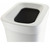 uBin Mini Indoor Recycling Bin - 50 Litre - White