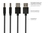 USB 2.0 Lade- und Datenkabel für iPhone/iPad/iPod, USB-A Stecker an Lightning™ Stecker, MFI zertifiz