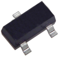 Bipolartransistor, NPN, 100 mA, 45 V, SMD, SOT-23, BC847A
