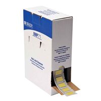 BMP71 Low Smoke Halogen Free Permasleeves 25.78 mm x 31.75 mm BM71-750-1-7641Y, Yellow, Self-adhesive printer label, Die-cut label,Printer Labels