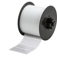 MiniMark Name & Rating Plates Labels 69.85 mm x 31.75 mm MNK-BPT-7-7563, Silver, Self-adhesive printer label, Polyester, Acrylic,Printer Labels