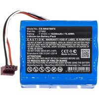 Battery 75.48Wh Li-ion 7.4V 10200mAh Blue for Flashlight 75.48Wh Li-ion 7.4V 10200mAh Blue for Bright Star Flashlight 07802, 07815, Flashlights