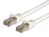 Cat.6A Pro S/Ftp Patch Cable, , 0.5M, White ,