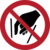 Sicherheitskennzeichnung - Hineinfassen verboten, Rot/Schwarz, 31.5 cm, Folie