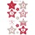 Sticker Sterne, 24 Stück AVERY ZWECKFORM 52890
