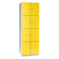 Cupboard with compartments