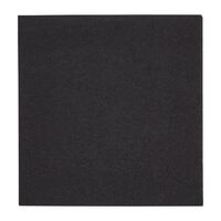Fiesta Cocktail Napkins in Black Paper for Drinks - 2 Ply and 4 Fold - 4000 Pack