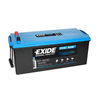 Batterie(s) Batterie bateau EXIDE Dual AGM EP1200 12V 140Ah 700A