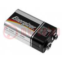 Batterie: alkalisch; 1,5V; 6F22; nicht aufladbar; 1Stk; Base