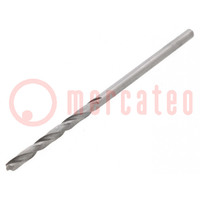 Drill bit; for metal; Ø: 2mm; Features: hardened