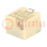 Potentiometer: mounting; multiturn; 500kΩ; 125mW; SMD; ±20%; linear