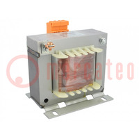 Transformer: mains; 300VA; 230VAC; 230V; Leads: terminal block