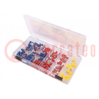 Kit: connectors; insulated; 200pcs.