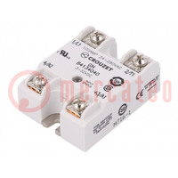 Relay: solid state; Ucntrl: 3÷32VDC; 100A; 24÷280VAC; on panel