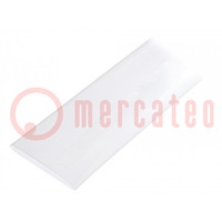 Heat shrink sleeve; glueless; 3: 1; 39mm; L: 1.2m; transparent