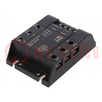 Relay: solid state; 15A; Uswitch: 48÷480VAC; 3-phase; Series: SR3