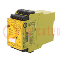 Module: safety relay; PSWZ X1P; Usup: 24÷240VAC; Usup: 24÷240VDC