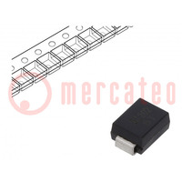 Diode: TVS; 600W; 20÷23,3V; 20,5A; tweerichtings-; SMB; rol,band