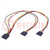 Cable: SATA; enchufe SATA tipo L,enchufe SATA tipo L x2; 0,5m
