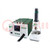 Hot air soldering station; digital,touchpad; 1200W; 100÷550°C