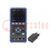 Handoscilloscoop; 100MHz; 8bit; LCD 3,5"; Ch: 2; 500Msps; 8kpts