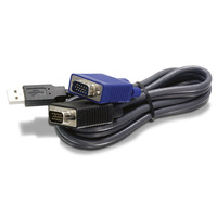 TRENDnet TK-CU15 KVM Kabel 15ft USB/VGA