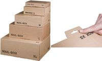 SMARTBOXPRO Paket-Versandkarton MAIL BOX, Größe: S, braun (71600064)