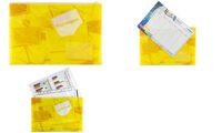 HERMA Postmappe mit Zipper, DIN A4, aus PP, gelb (6501705)