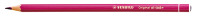 Premium-Buntstift STABILO® Original. auf Kaolinbasis, Stärke der Mine: 2,5 mm, Schreibfarbe der Mine: rotviolett*. Farbe des Schaftes: in Minenfarbe. 6,3 mm