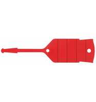 KS Tools Schlüsselanhänger mit Schlaufe, rot, 500 Stück