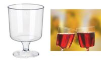 STARPAK Kunststoff-Rotweinglas, 0,2 l, glasklar (6412145)