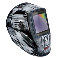 GYS CASQUE ALIEN AVEC ÉCRAN LCD - TAILLE XXL - NOIR ET GRIS - TAILLE UNIQUE - RÉGLABLE