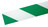 DURABLE -Nastro da pavimento Duraline Strong 2 Colour, antiscivolo, 50x3000 mm, verde/bianco