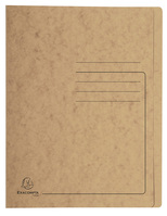 Schnellhefter Colorspan, Colorspan-Karton, 272 x 318 mm, tabak