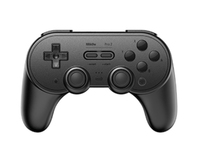 8Bitdo Pro2 Noir Bluetooth/USB Manette de jeu Analogique/Numérique Nintendo Switch, Nintendo Switch Lite, PC