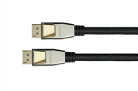 Alcasa DP20-PY020 HDMI kabel 2 m HDMI Type A (Standaard) Zwart