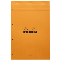 Rhodia N°20 schrijfblok & schrift A4+ 80 vel Oranje