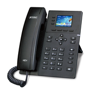 PLANET VIP-1140PT IP telefoon Zwart LCD